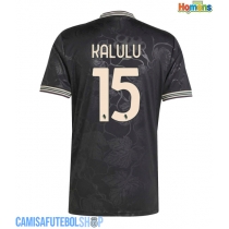 Camisa de time de futebol Juventus Pierre Kalulu #15 Replicas 3º Equipamento 2025-26 Manga Curta